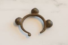 Vintage African Bronze Bell Cuff Bracelet // ONH Item ab01174 Image 1