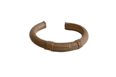 Antique African Copper Cuff Bracelet with Geometric Detailing // ONH Item ab01175