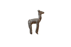 Vintage African Bronze Alloy Llama // ONH Item ab01187
