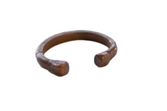 Antique African Copper Snake Cuff Bracelet // ONH Item ab01206