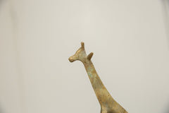 Vintage African Lightly Oxidized Bronze Giraffe // ONH Item ab01218 Image 4