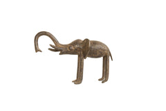 Vintage African Bronze Elephant // ONH Item ab01243