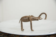 Vintage African Bronze Elephant // ONH Item ab01243 Image 2