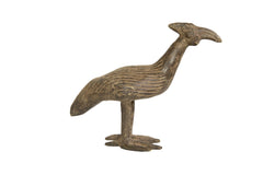 Vintage African Bronze Kori Bustard Bird // ONH Item ab01246