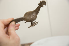 Vintage African Bronze Long Tailed Bird // ONH Item ab01255 Image 3