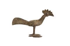 Vintage African Bronze Long Tailed Bird // ONH Item ab01259