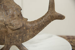 Vintage African Bronze Fish // ONH Item ab01271 Image 6
