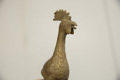 Vintage African Bronze Long Legged Bird // ONH Item ab01273 Image 6