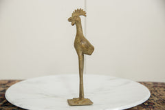 Vintage African Bronze Long Legged Bird // ONH Item ab01274 Image 1
