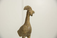 Vintage African Bronze Long Legged Bird // ONH Item ab01275 Image 2