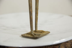 Vintage African Bronze Long Legged Bird // ONH Item ab01275 Image 3
