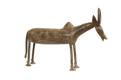 Vintage African Bronze Wildebeest // ONH Item ab01278