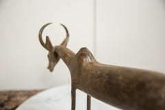 Vintage African Bronze Wildebeest // ONH Item ab01278 Image 4