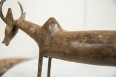 Vintage African Bronze Wildebeest // ONH Item ab01278 Image 7