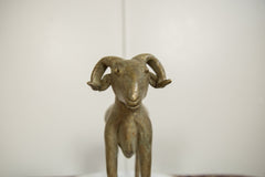Vintage African Bronze Ram // ONH Item ab01281 Image 2