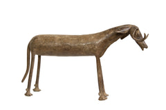 Vintage African Bronze Ram // ONH Item ab01282