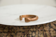 Antique African Copper Snake Bracelet // ONH Item ab01283 Image 1