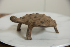 Vintage African Bronze Turtle // ONH Item ab01296 Image 2