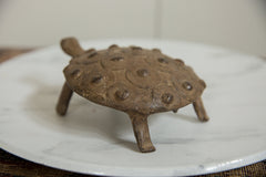 Vintage African Bronze Turtle // ONH Item ab01296 Image 3