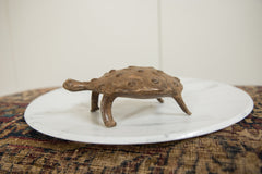 Vintage African Bronze Turtle // ONH Item ab01297 Image 1