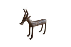 Vintage African Bronze Antelope // ONH Item ab01310