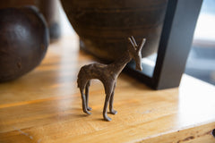 Vintage African Bronze Antelope // ONH Item ab01311 Image 2