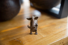 Vintage African Bronze Warthog // ONH Item ab01312 Image 3