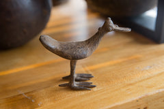 Vintage African Bronze Flat Billed Bird // ONH Item ab01323 Image 1