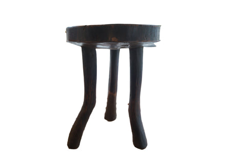 Vintage African Wooden Stool // ONH Item ab01343