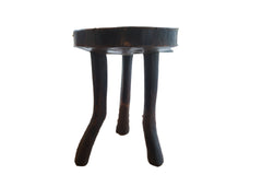 Vintage African Wooden Stool // ONH Item ab01343