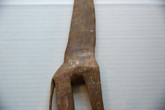 Vintage African Bronze Alloy Giraffe // ONH Item ab01347 Image 2