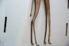 Vintage African Bronze Alloy Giraffe // ONH Item ab01347 Image 3