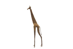 Vintage African Bronze Giraffe // ONH Item ab01348
