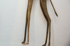 Vintage African Bronze Alloy Giraffe // ONH Item ab01350 Image 3