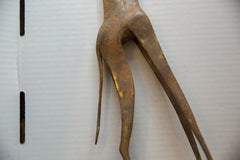 Vintage African Bronze Alloy Giraffe // ONH Item ab01350 Image 5