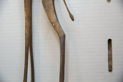 Vintage African Bronze Alloy Giraffe // ONH Item ab01351 Image 4