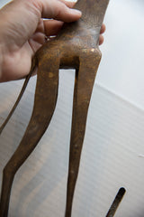 Vintage African Bronze Alloy Giraffe // ONH Item ab01351 Image 7