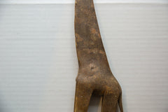 Vintage African Bronze Alloy Giraffe // ONH Item ab01352 Image 2