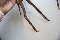 Vintage African Bronze Alloy Giraffe // ONH Item ab01354 Image 6