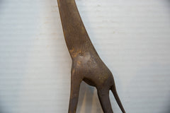 Vintage African Bronze Giraffe // ONH Item ab01355 Image 3