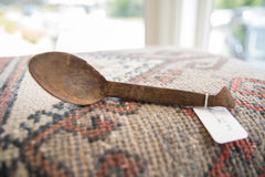 Vintage African Wooden Spoon // ONH Item ab01370 Image 3