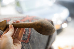 Vintage African Wooden Spoon // ONH Item ab01371 Image 5