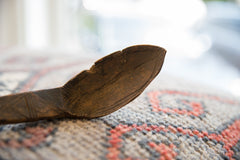 Vintage African Wooden Spoon // ONH Item ab01373 Image 2