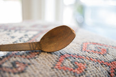 Vintage African Wooden Spoon // ONH Item ab01379 Image 2