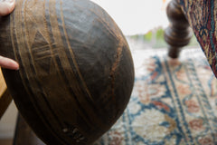 Vintage African Wooden Bowl // ONH Item ab01383 Image 4
