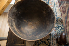 Vintage African Wooden Bowl // ONH Item ab01391 Image 1
