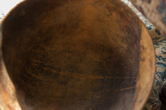 Vintage African Restored Wooden Bowl // ONH Item ab01393 Image 2