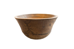 Vintage African Wooden Bowl // ONH Item ab01394