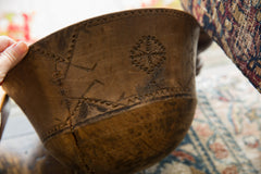Vintage African Wooden Bowl // ONH Item ab01394 Image 3