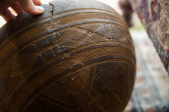Vintage African Wooden Bowl // ONH Item ab01396 Image 1